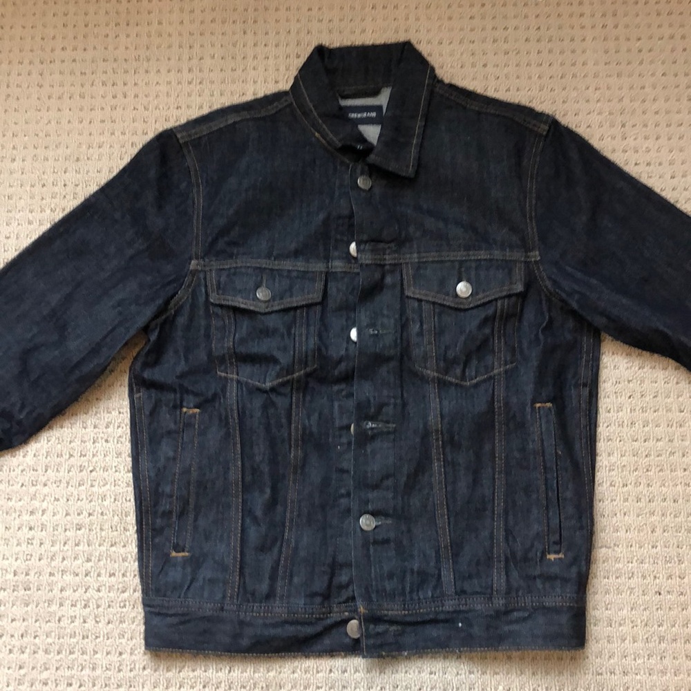 Brand New J. Crew Dark Denim Jacket